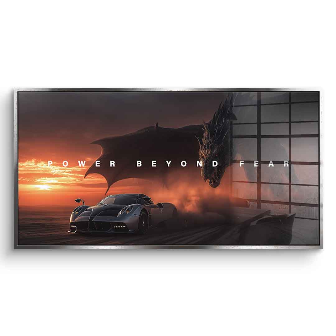 Power Beyond Fear (Pagani) - acrylic glass
