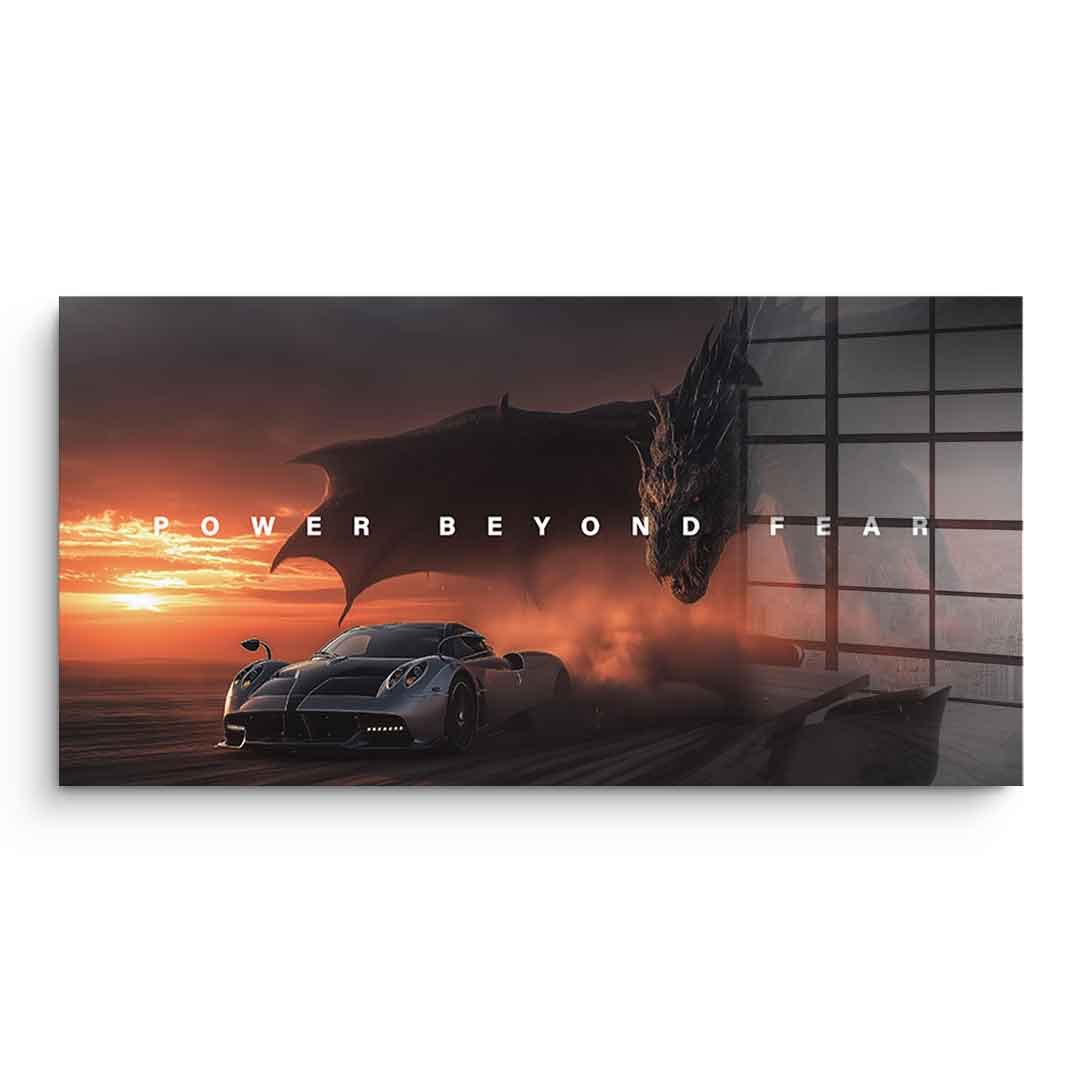 Power Beyond Fear (Pagani) - acrylic glass