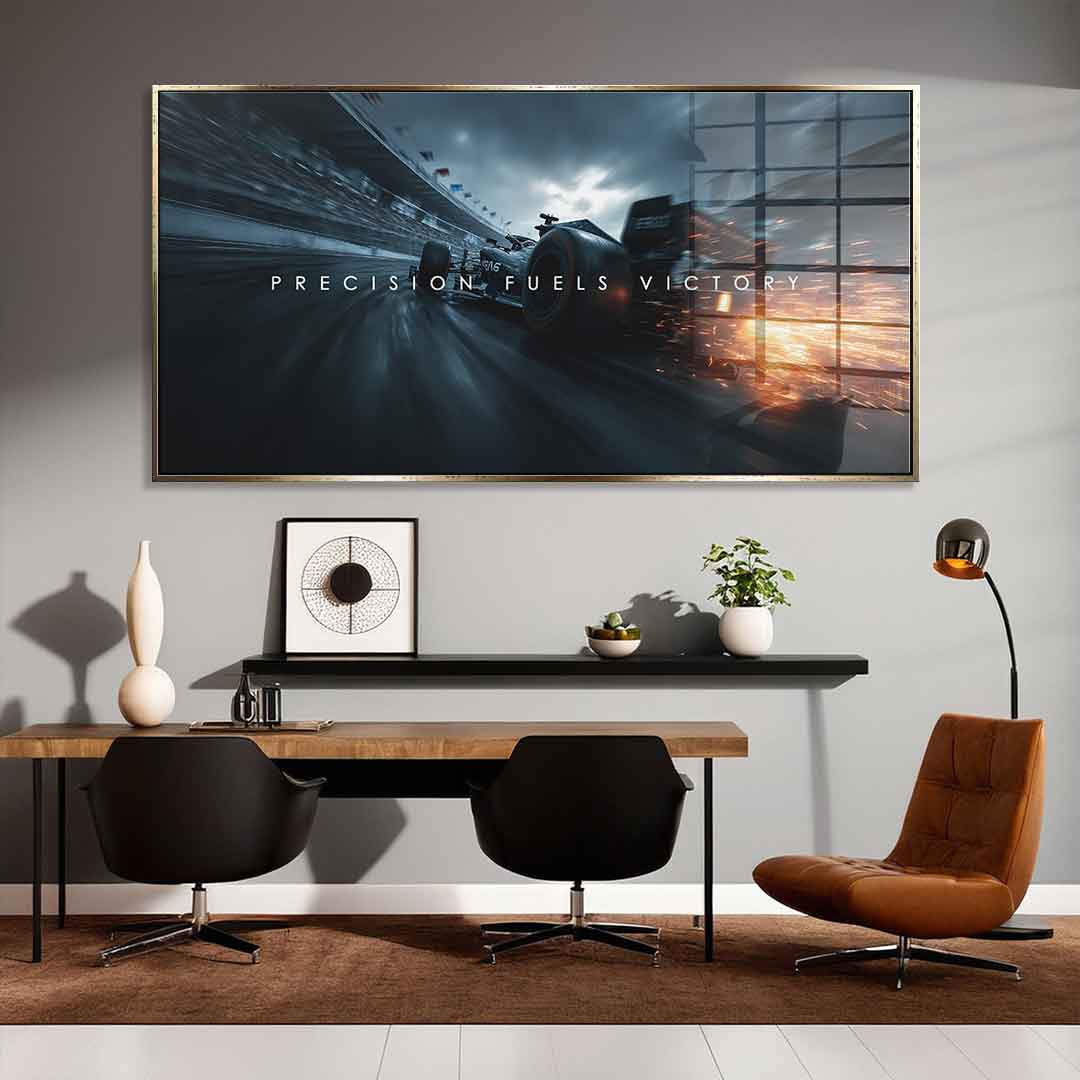 Precision Fuels Victory - Acrylglas
