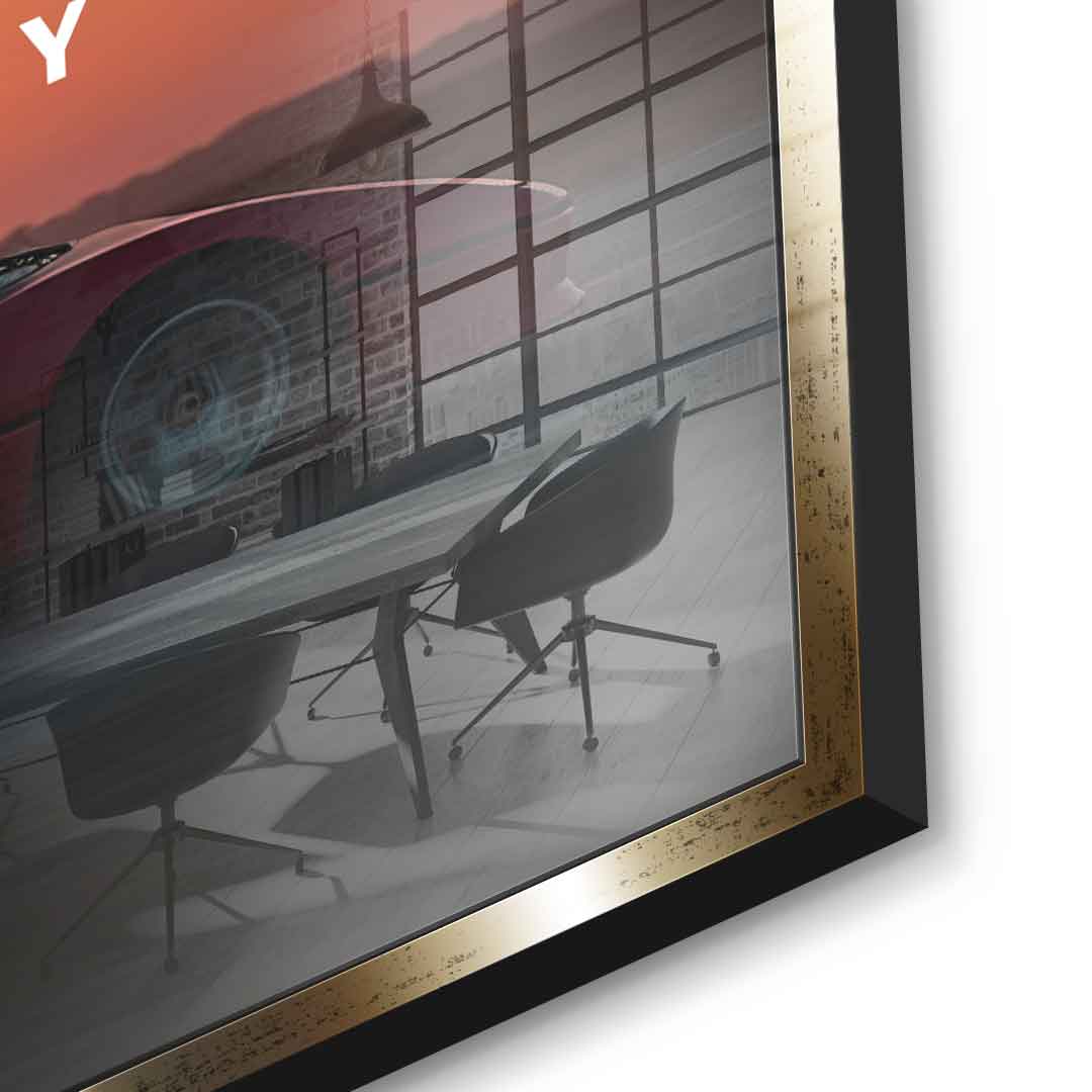 Pure Muscle - Acrylglas