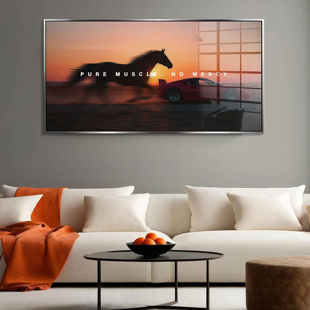 Pure Muscle - Acrylglas