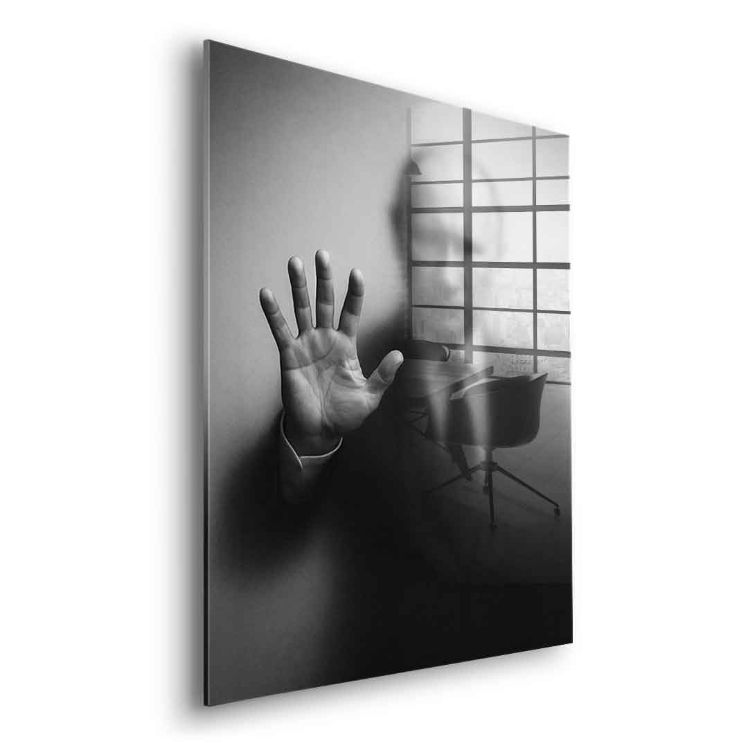 Putin's Silhouette - Acrylglas