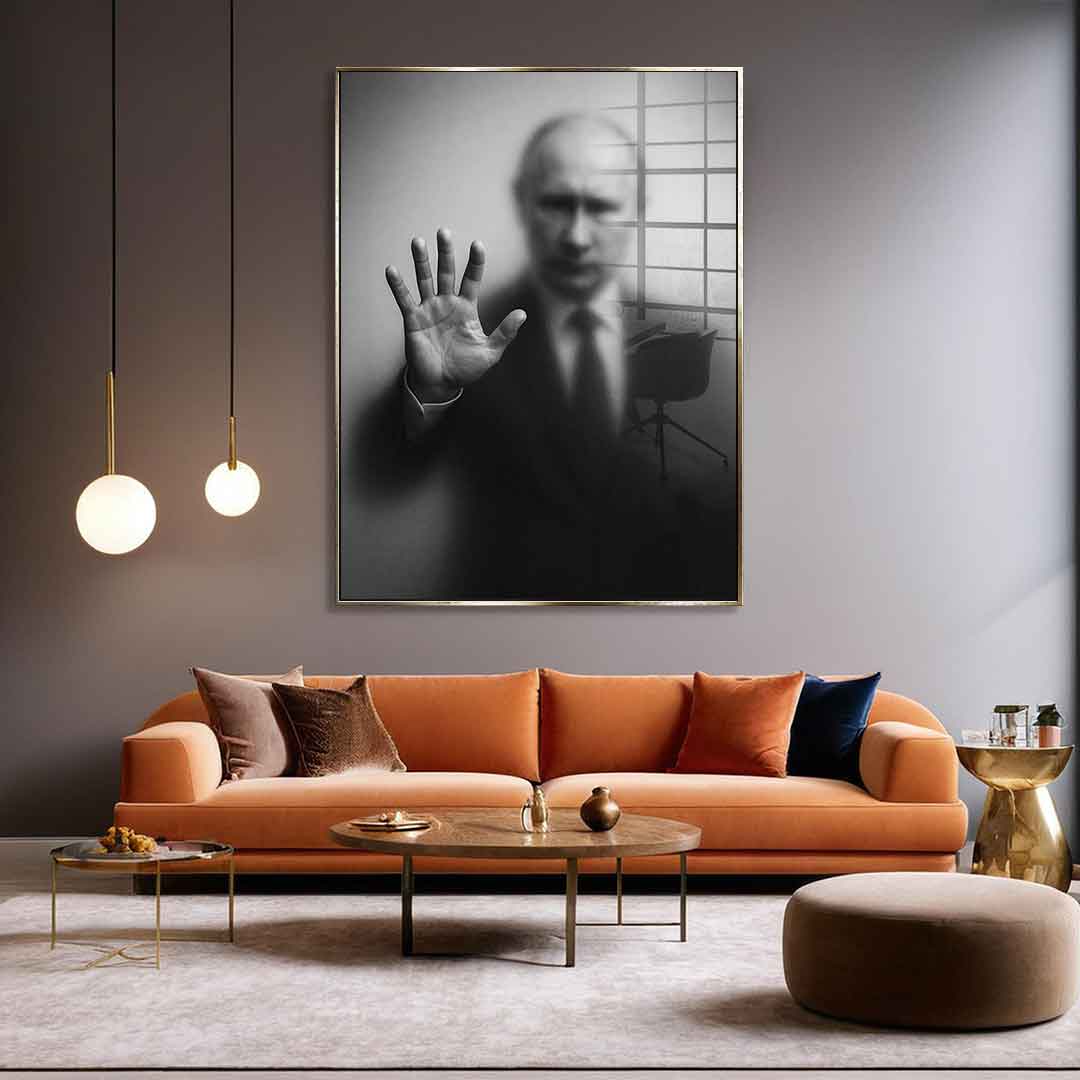 Putin's Silhouette - Acrylglas