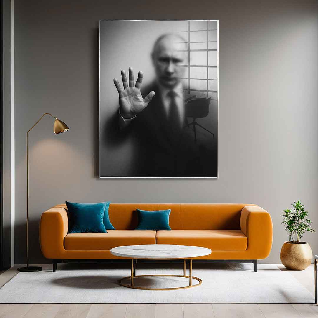Putin's Silhouette - Acrylglas