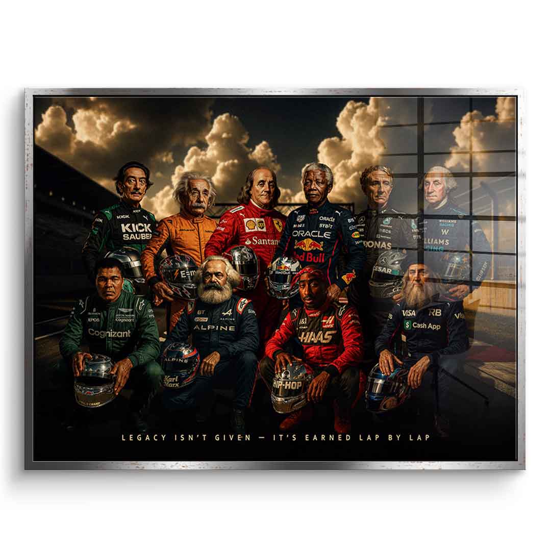 Race for Legacy - Acrylglas