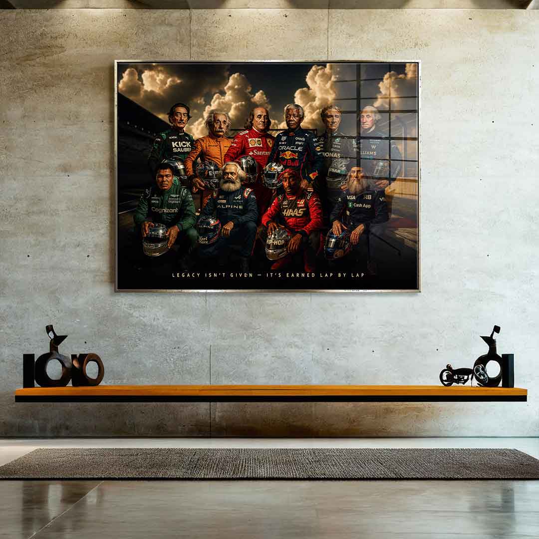 Race for Legacy - Acrylglas