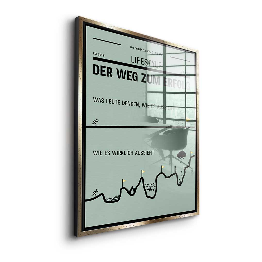 Road to success - Acrylglas