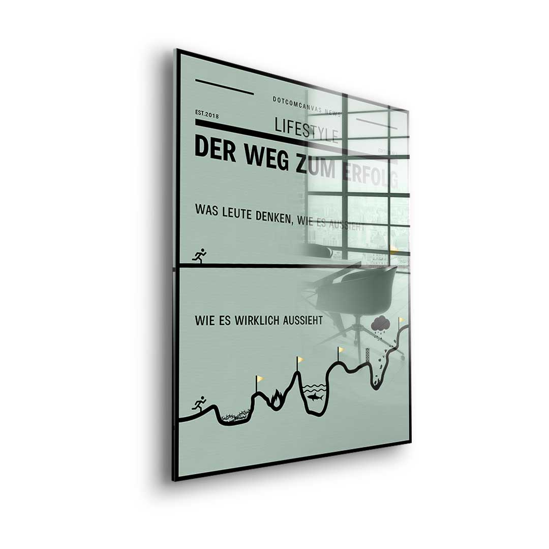 Road to success - Acrylglas