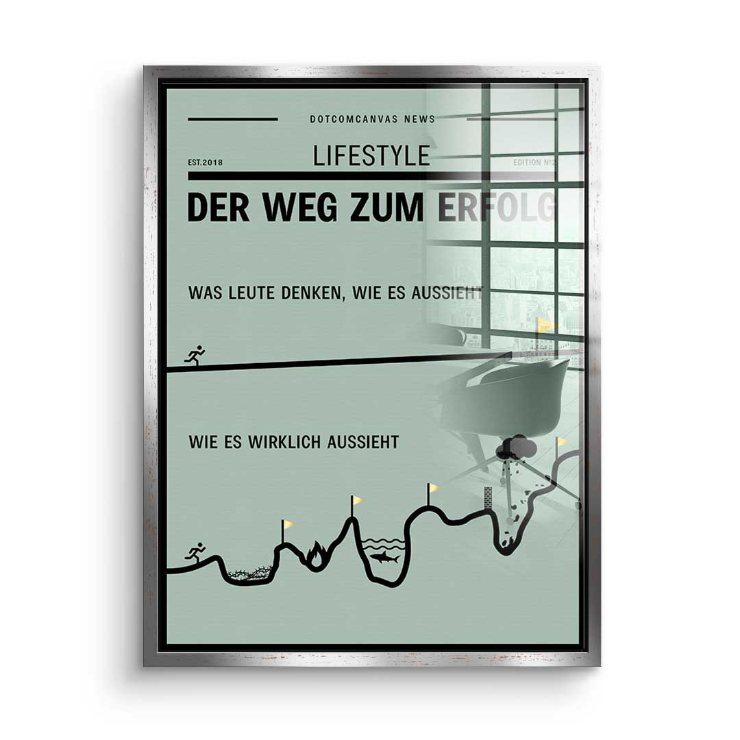 Road to success - Acrylglas