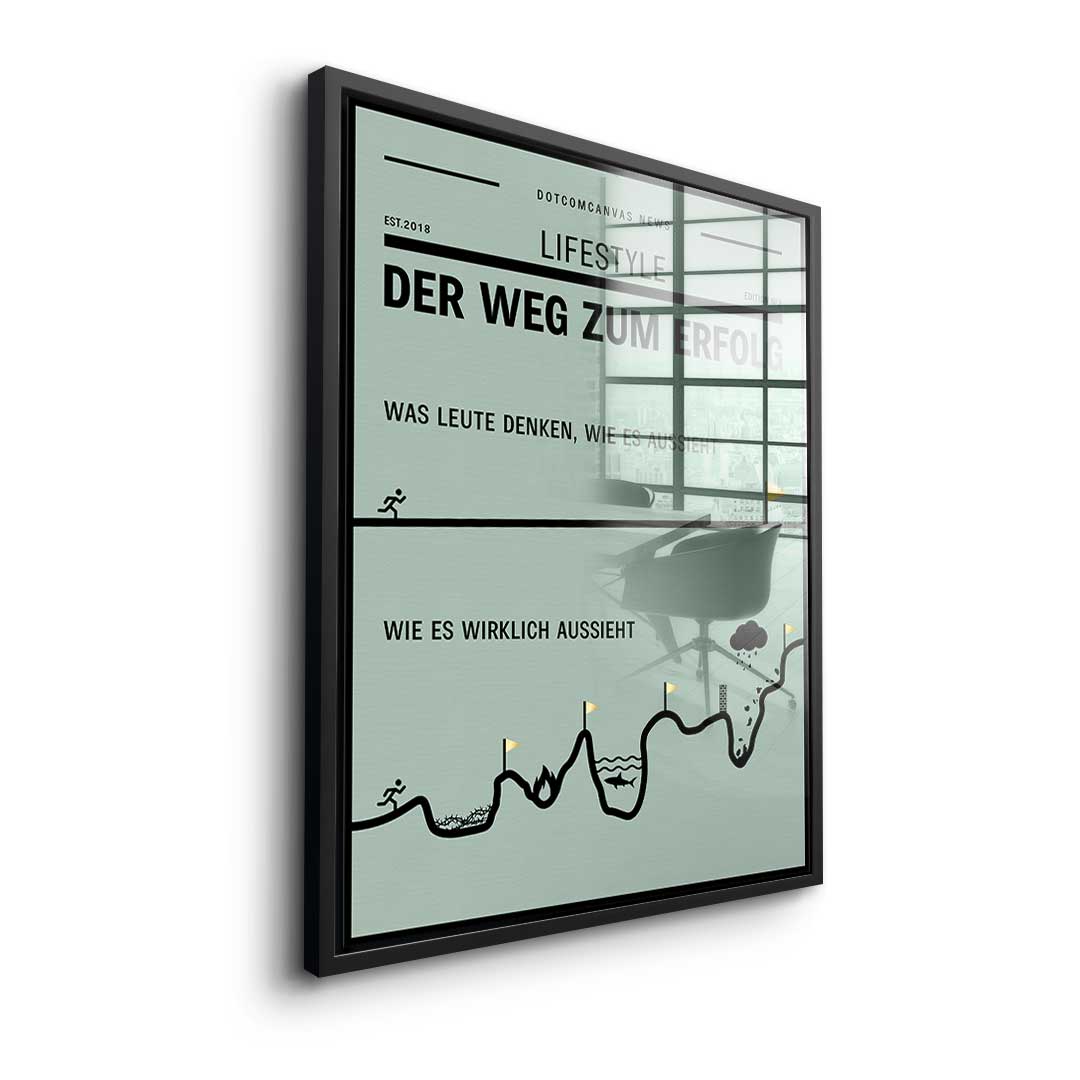 Road to success - Acrylglas