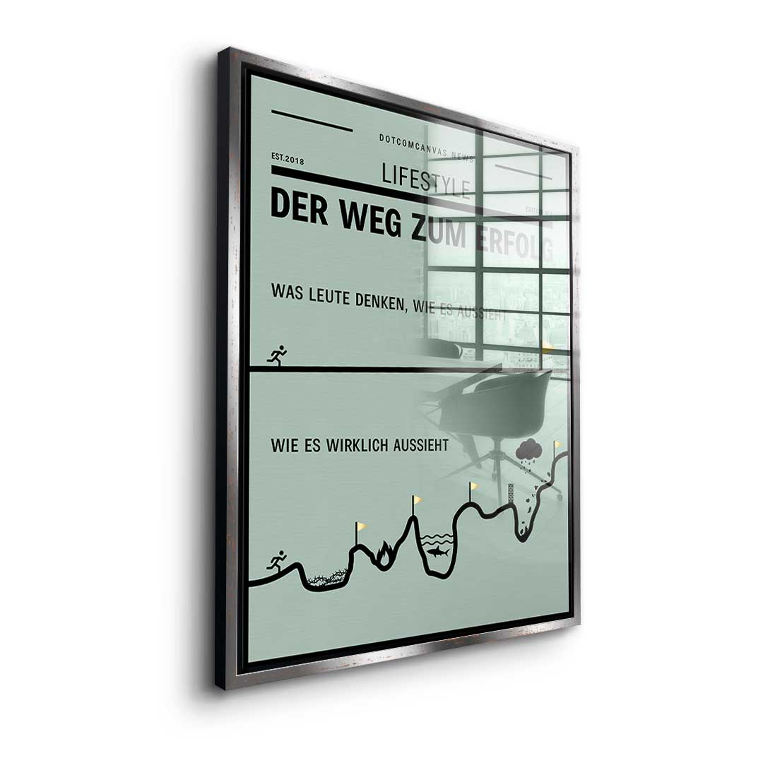 Road to success - Acrylglas