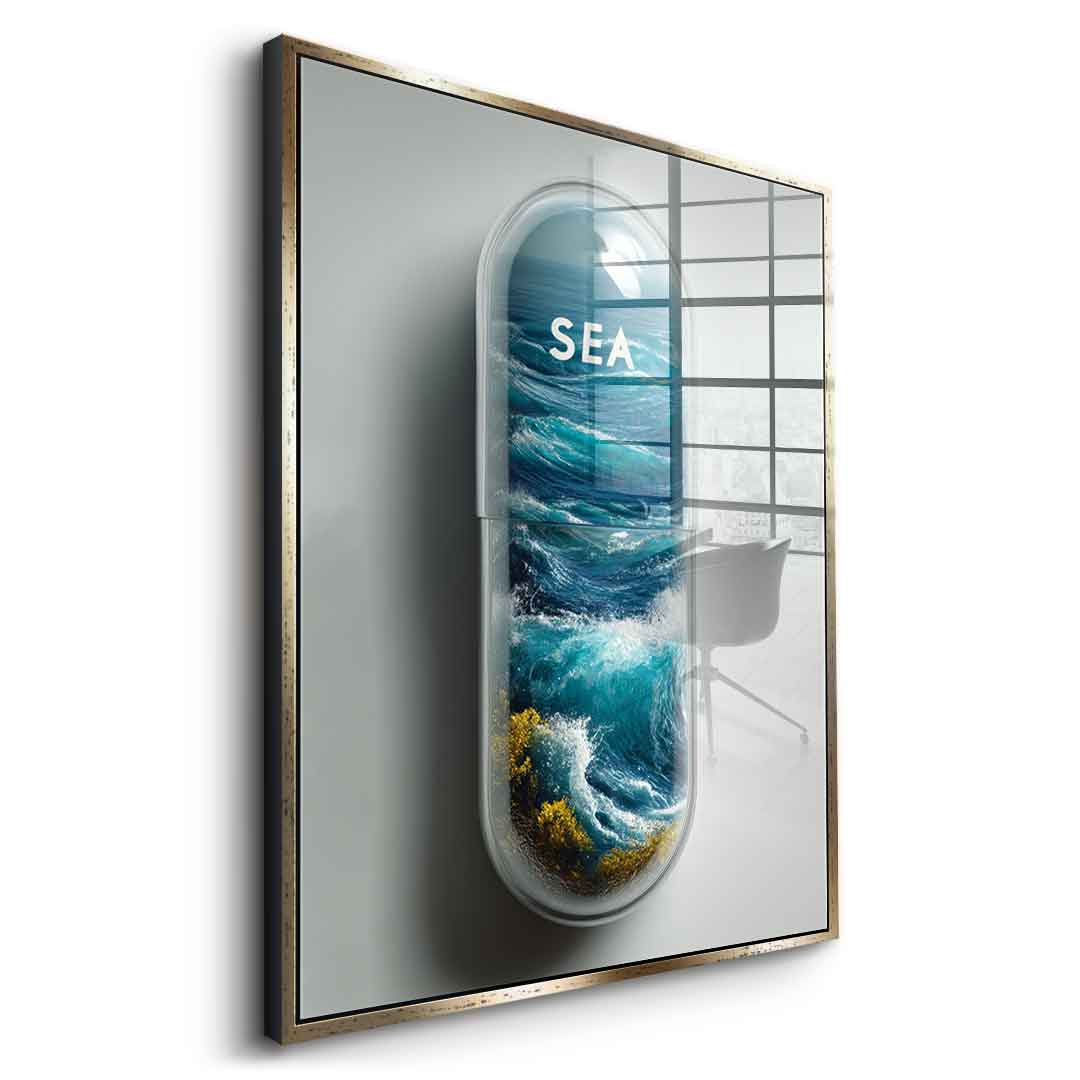 SEA PILL - acrylic glass
