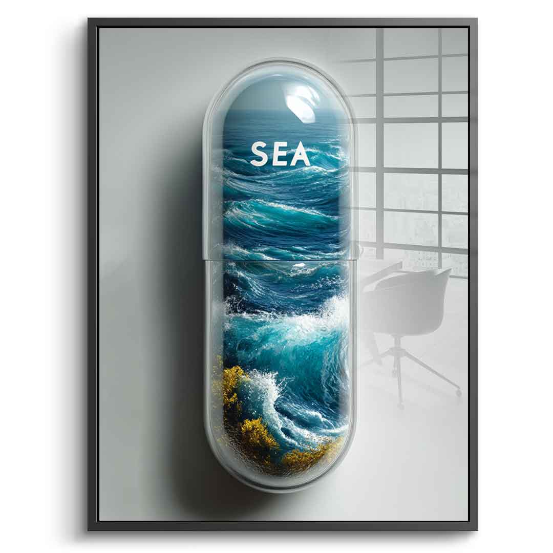 SEA PILL - acrylic glass