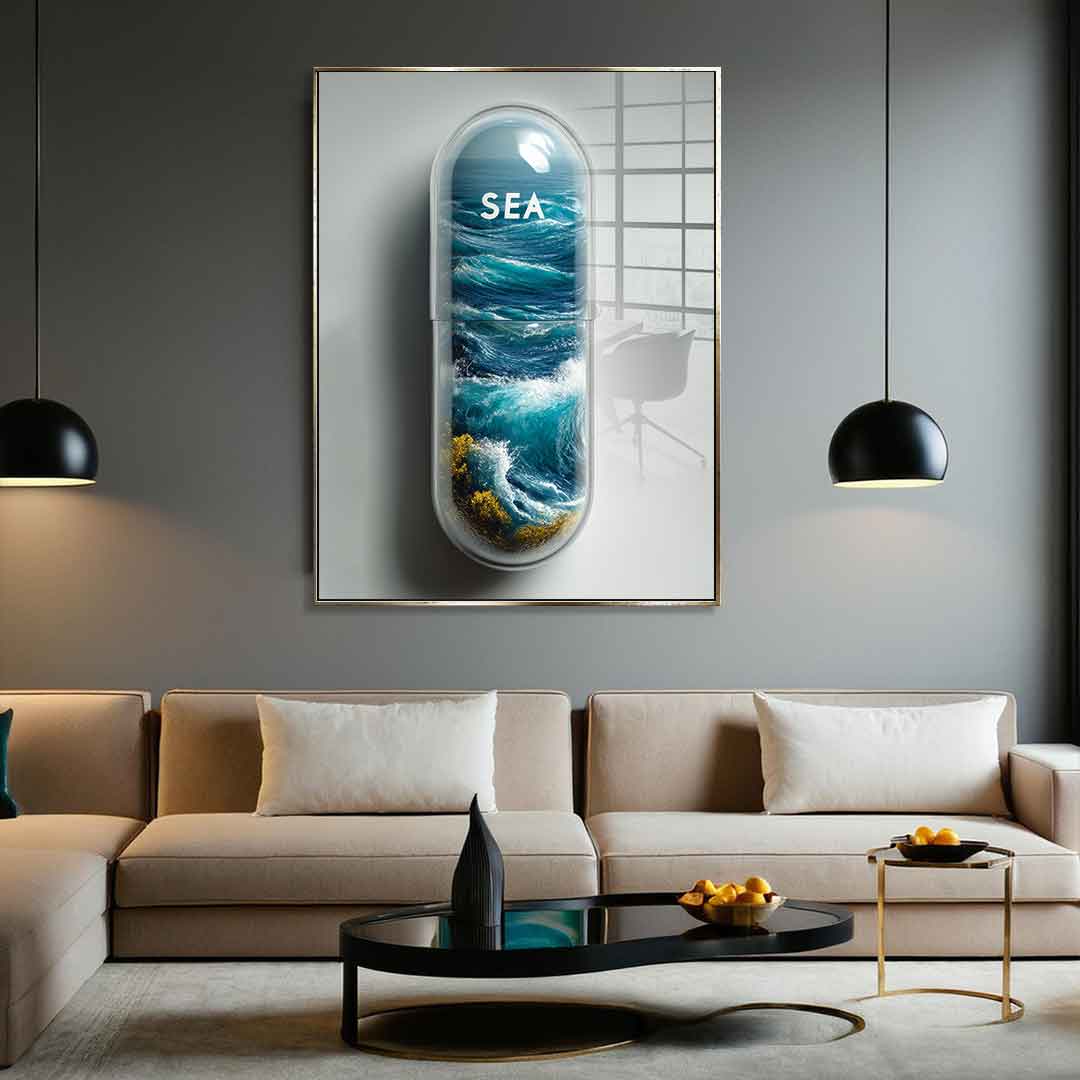 SEA PILL - acrylic glass