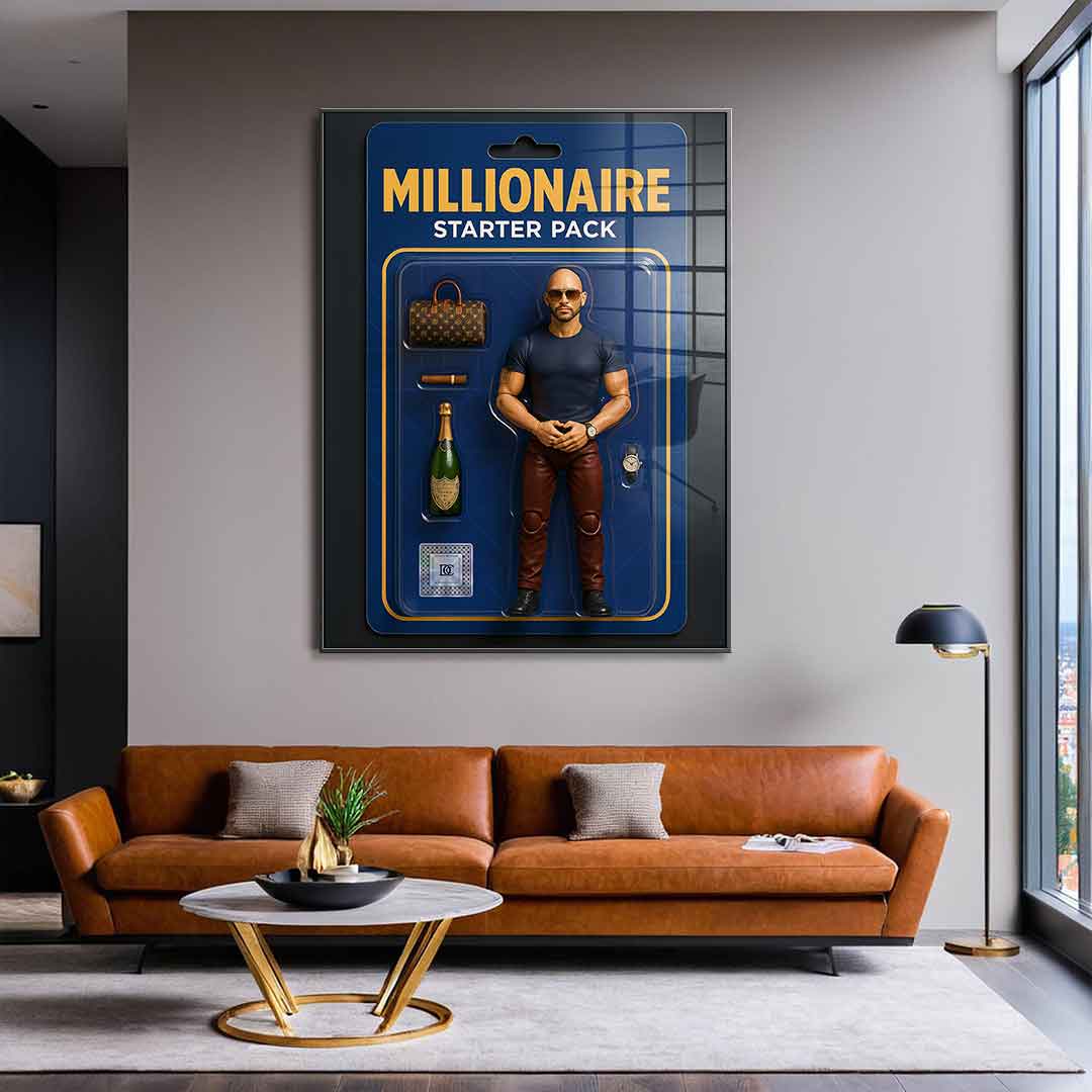 Starter Pack MILLIONER - Acrylglas