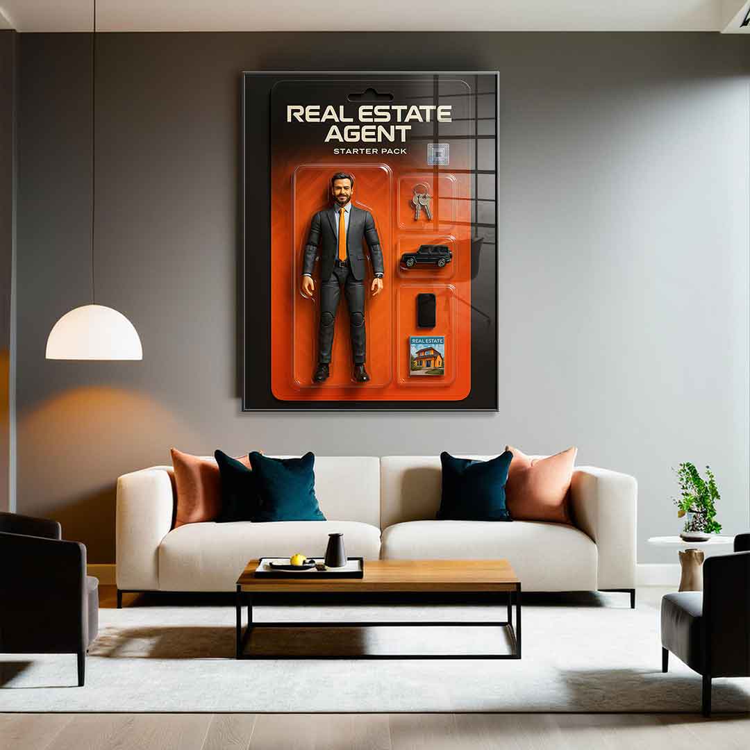 Starter Pack REAL ESTATE AGENT - Acrylglas
