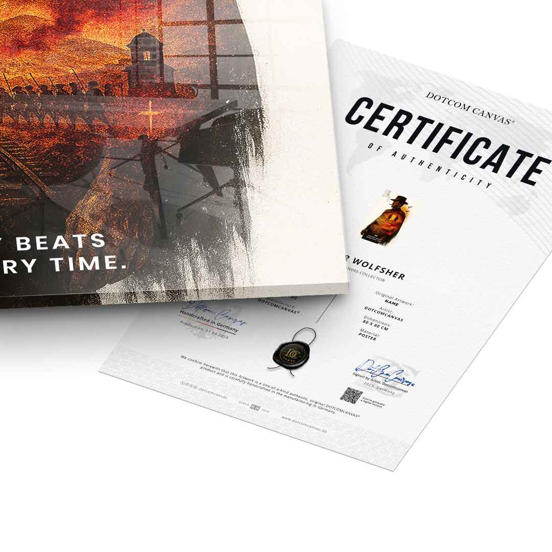 Strategy Beats Speed - Acrylglas