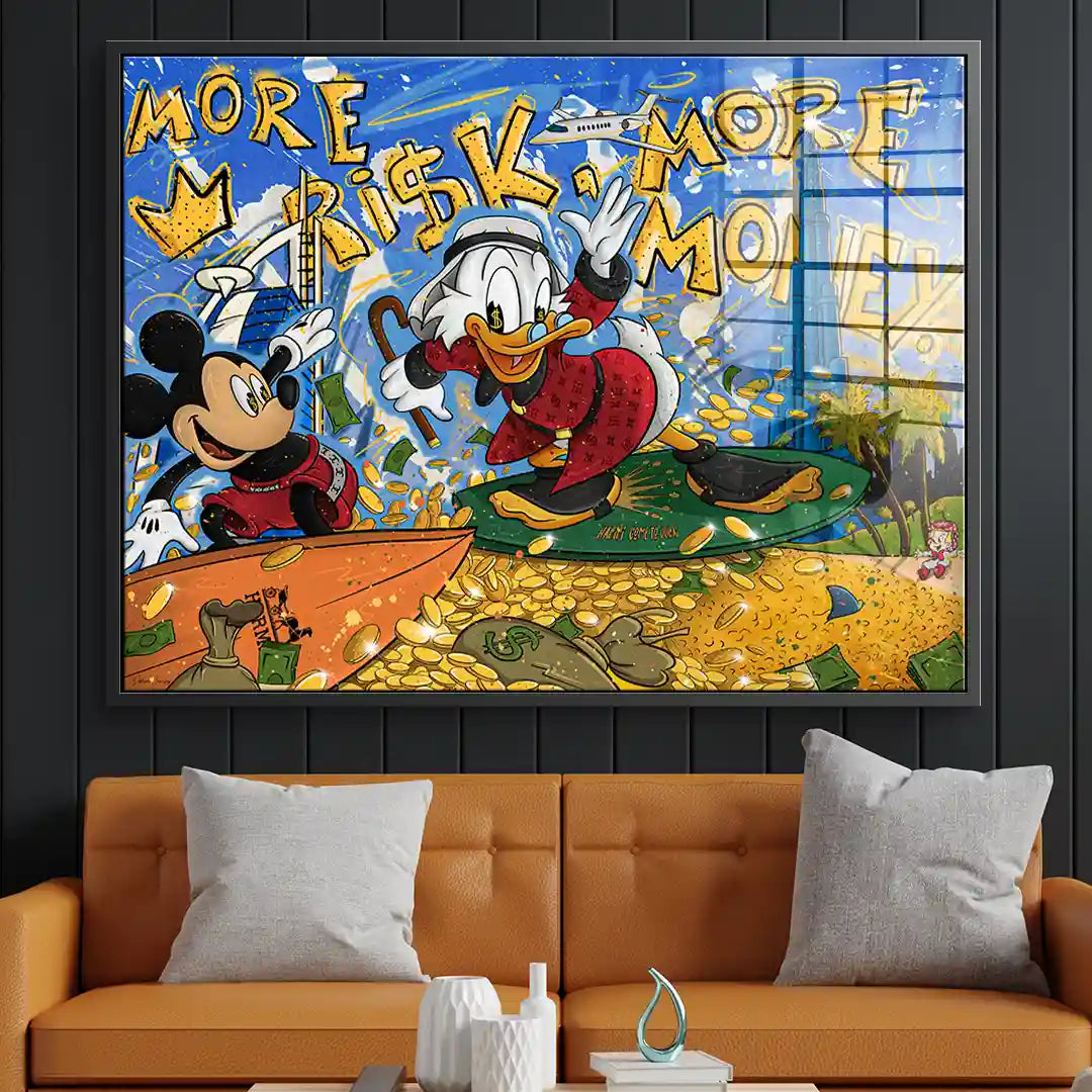 Surfing in Dubai - Acrylglas