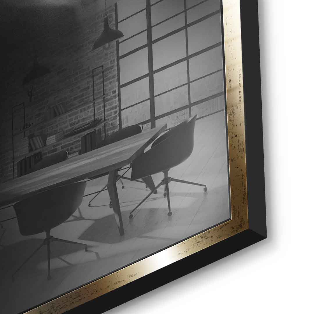 Thanos' Silhouette - Acrylic Glass