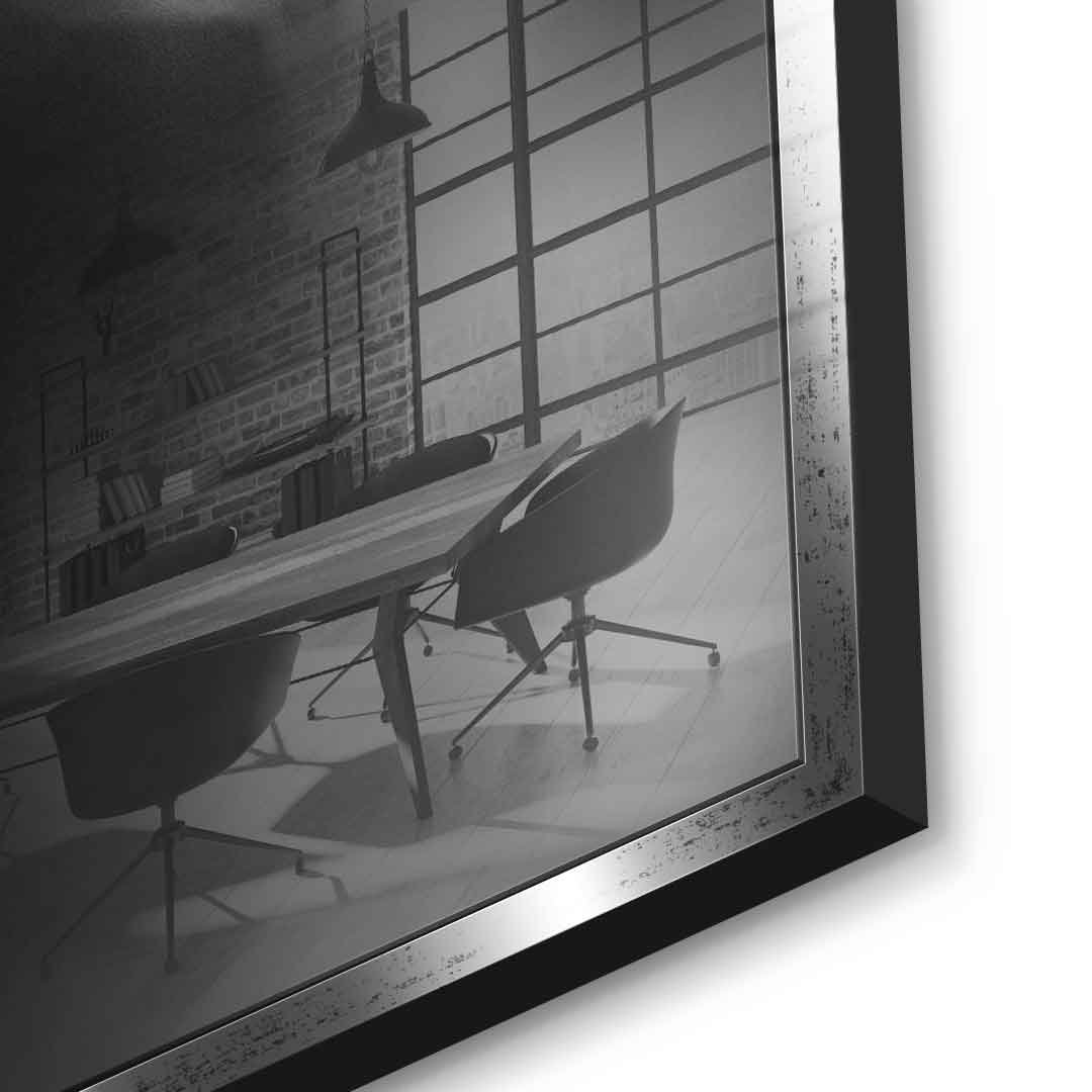 Thanos' Silhouette - Acrylic Glass