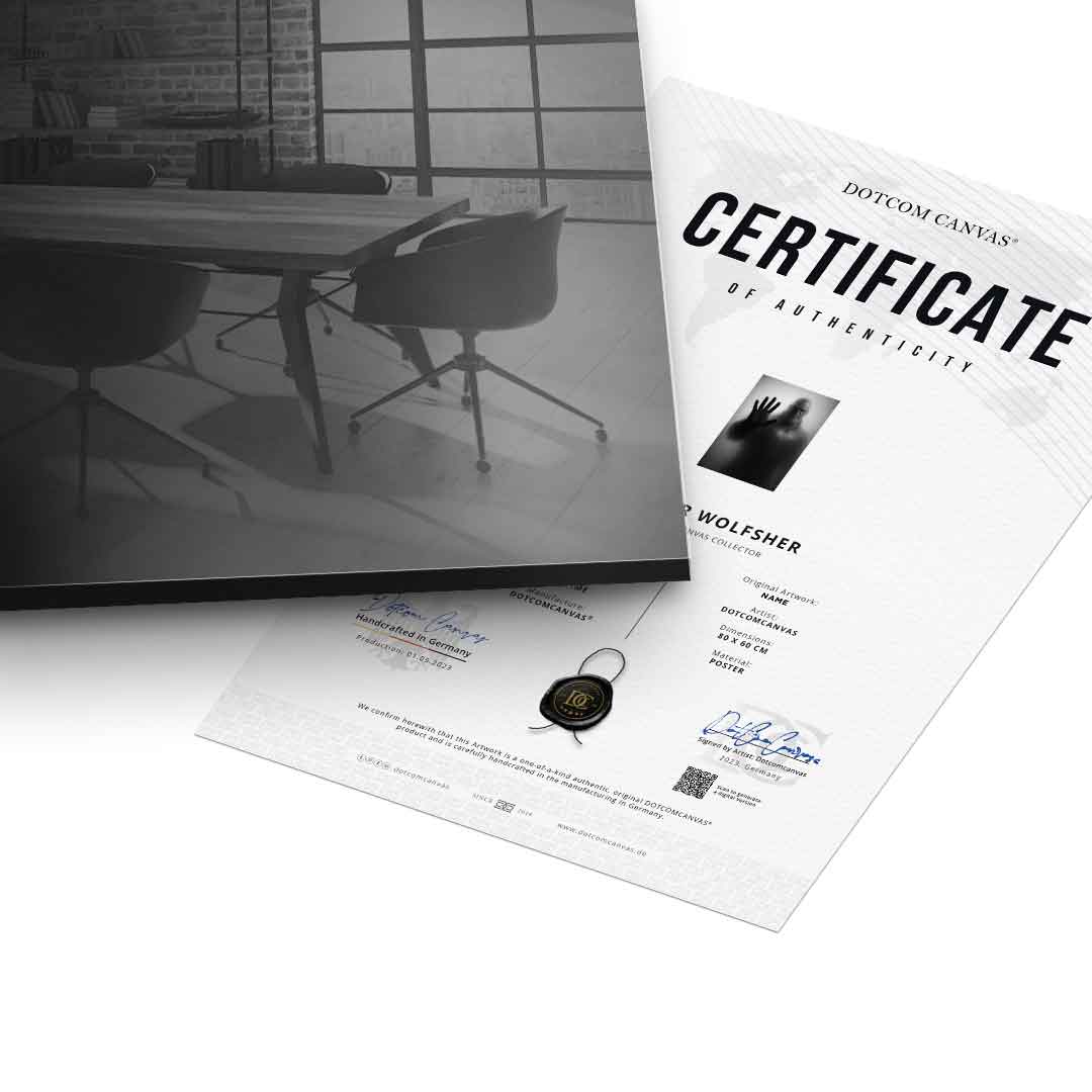 Thanos' Silhouette - Acrylic Glass