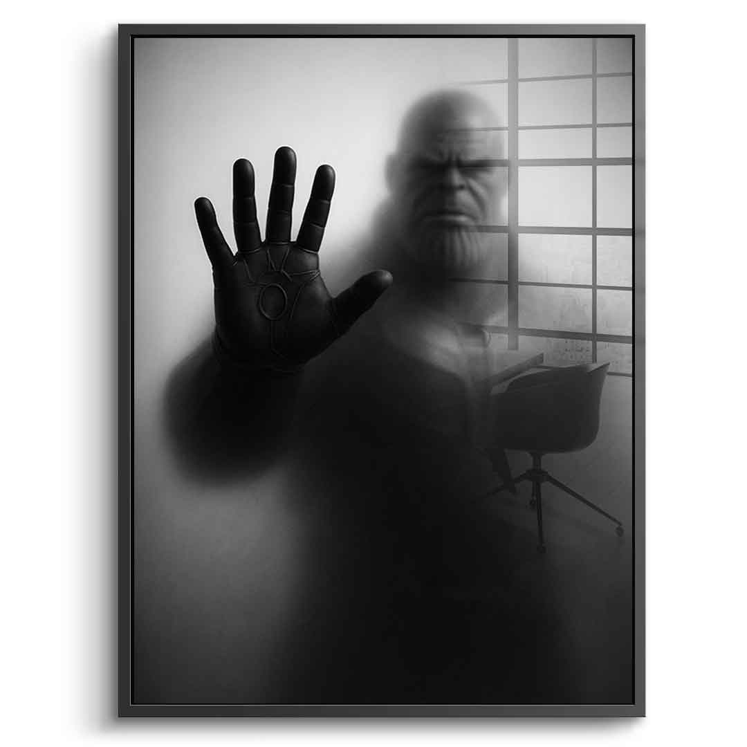 Thanos' Silhouette - Acrylic Glass