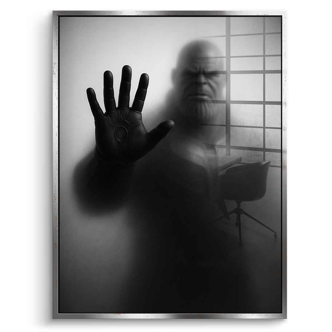 Thanos' Silhouette - Acrylic Glass