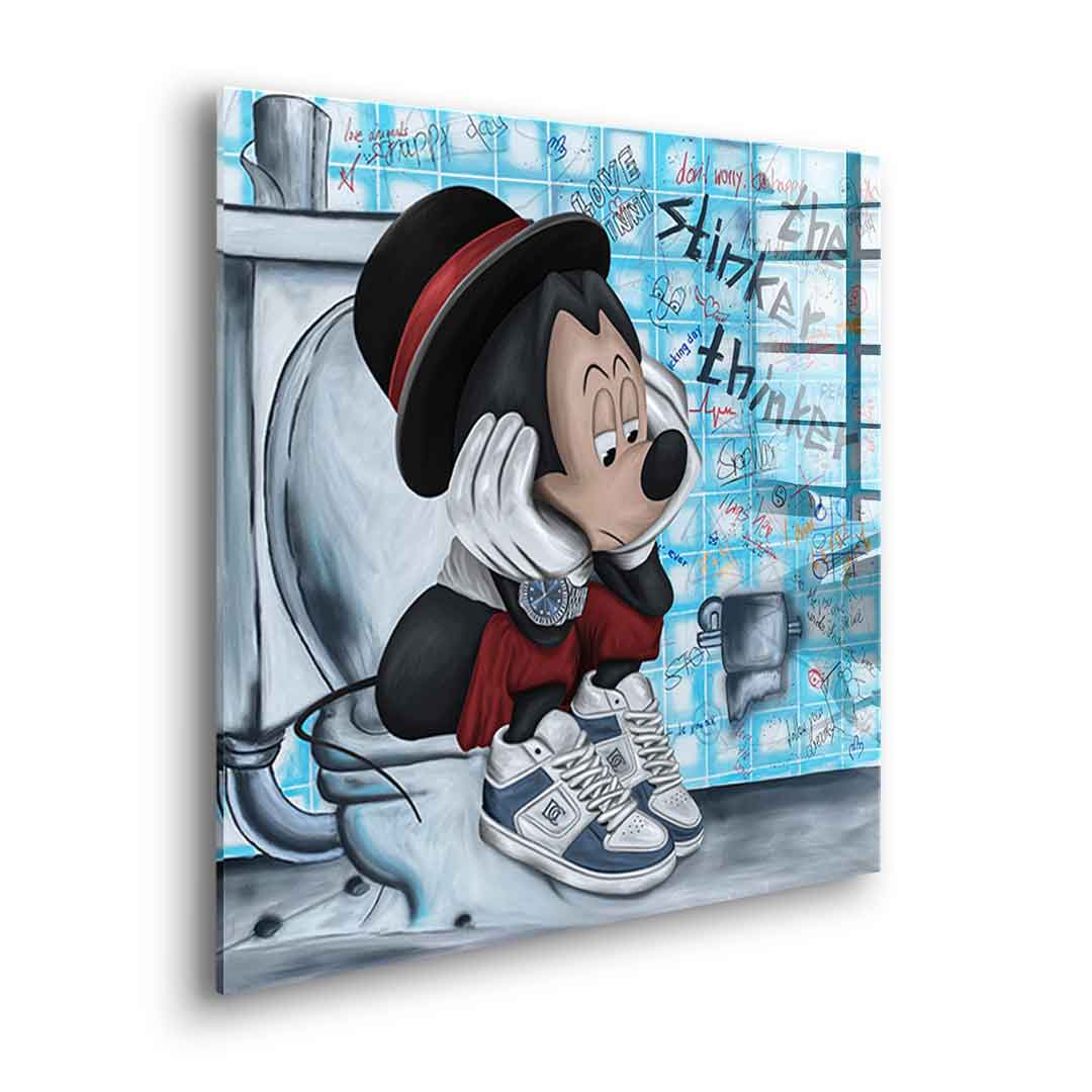 The stinker Thinker - Acrylglas