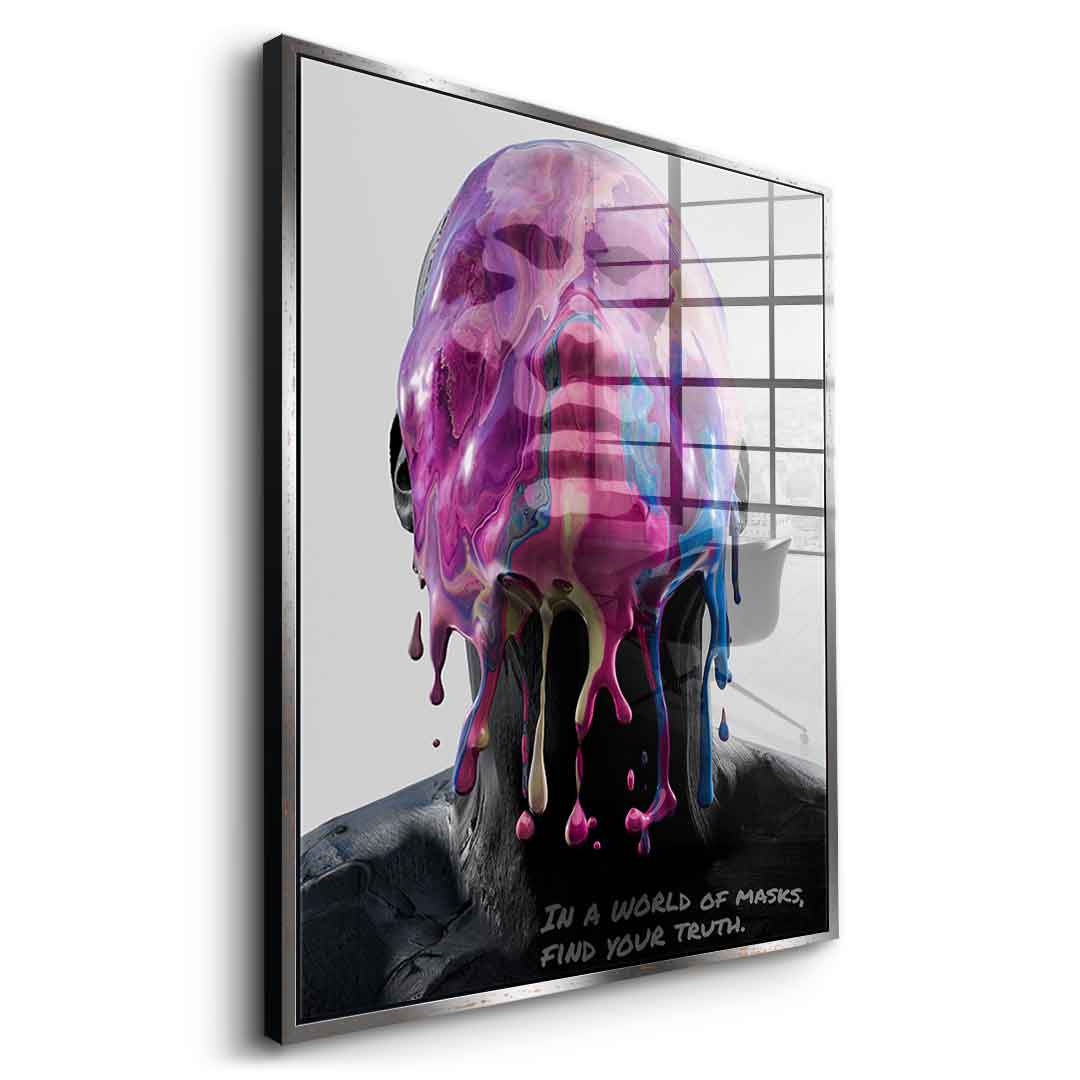 Transient Mask - Acrylic glass