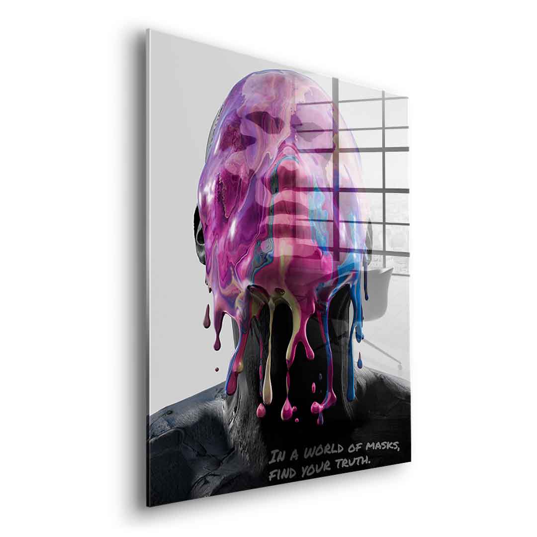 Transient Mask - Acrylic glass