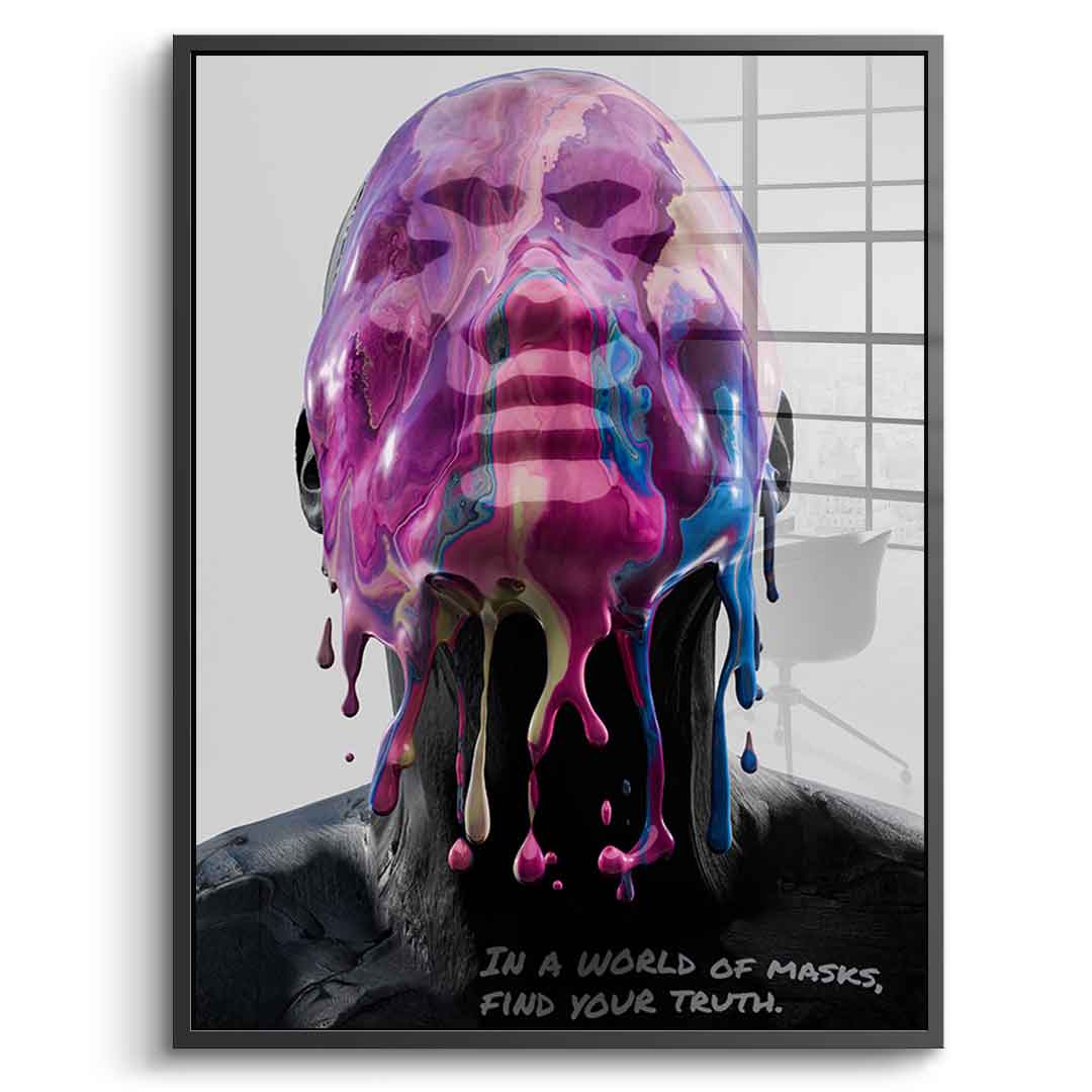 Transient Mask - Acrylic glass