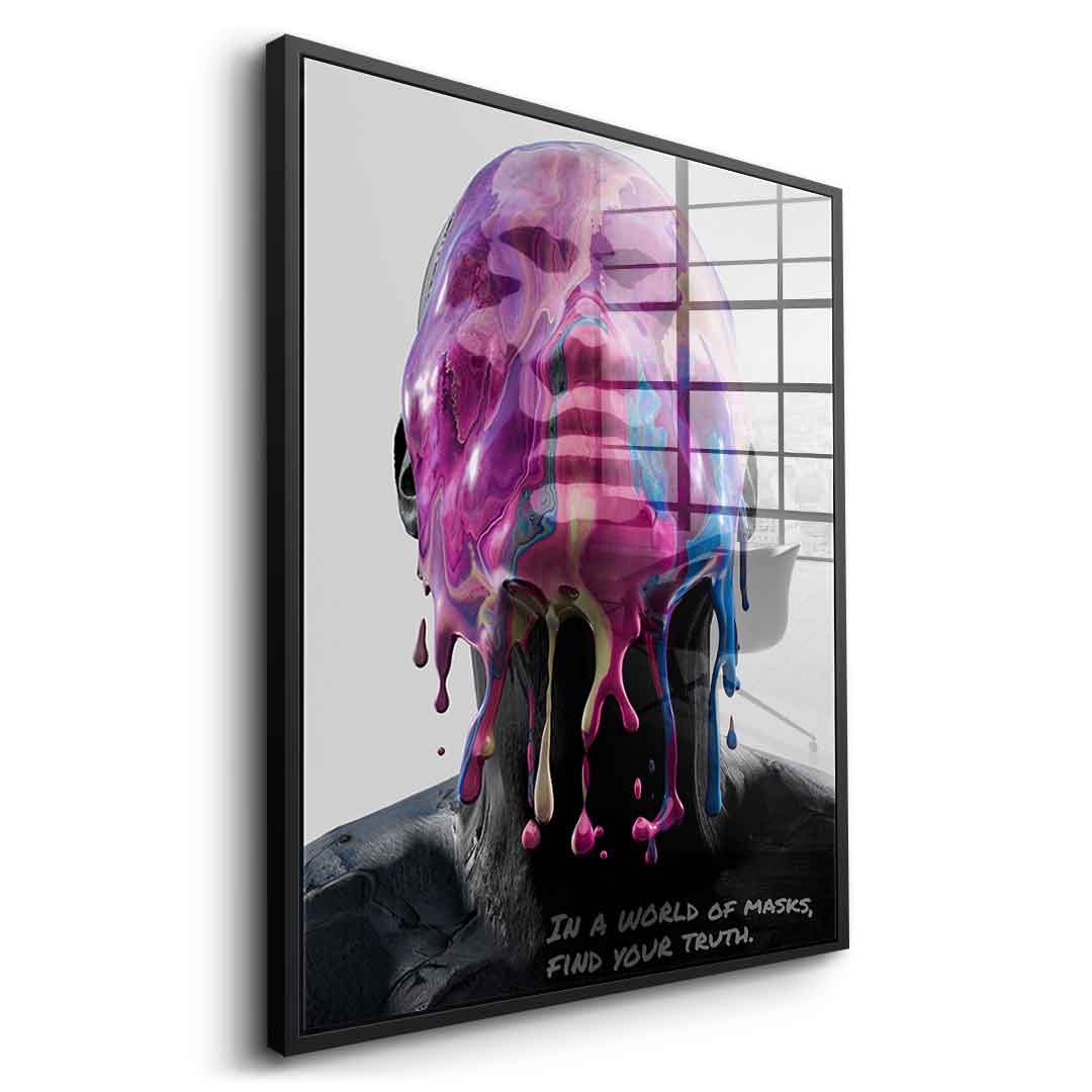 Transient Mask - Acrylic glass