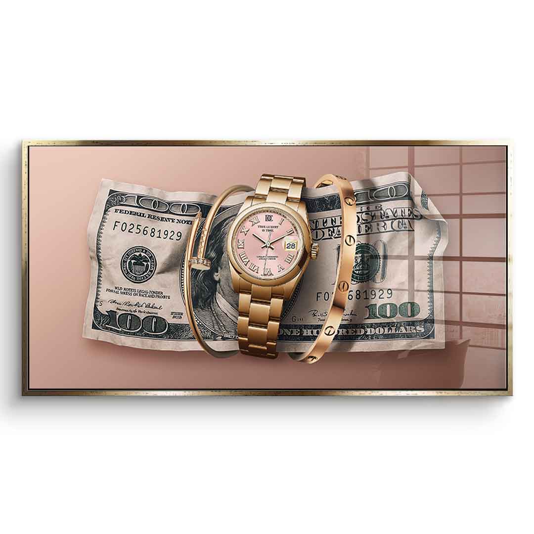 True Luxury is Time - Acrylglas