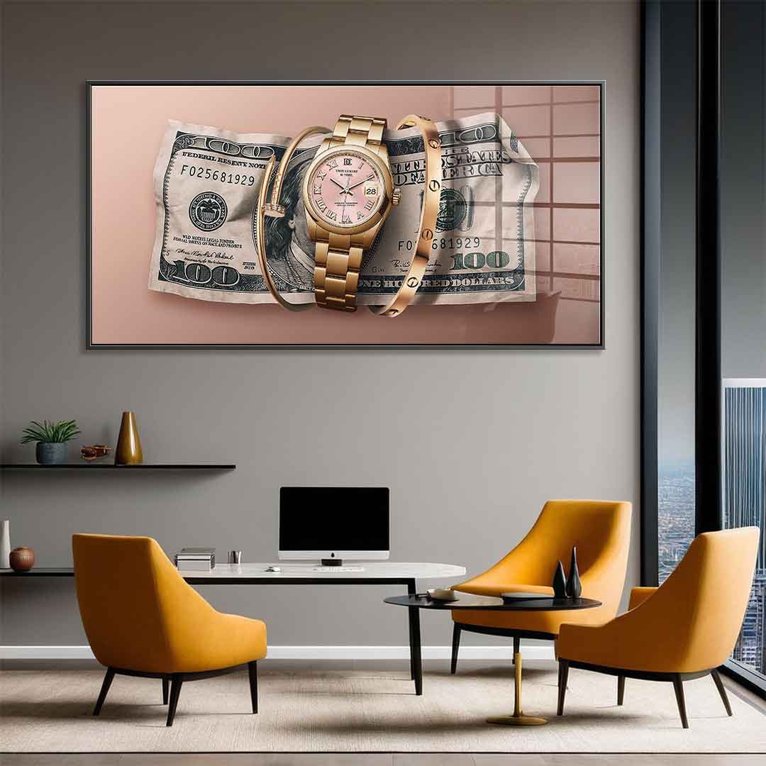 True Luxury is Time - Acrylglas