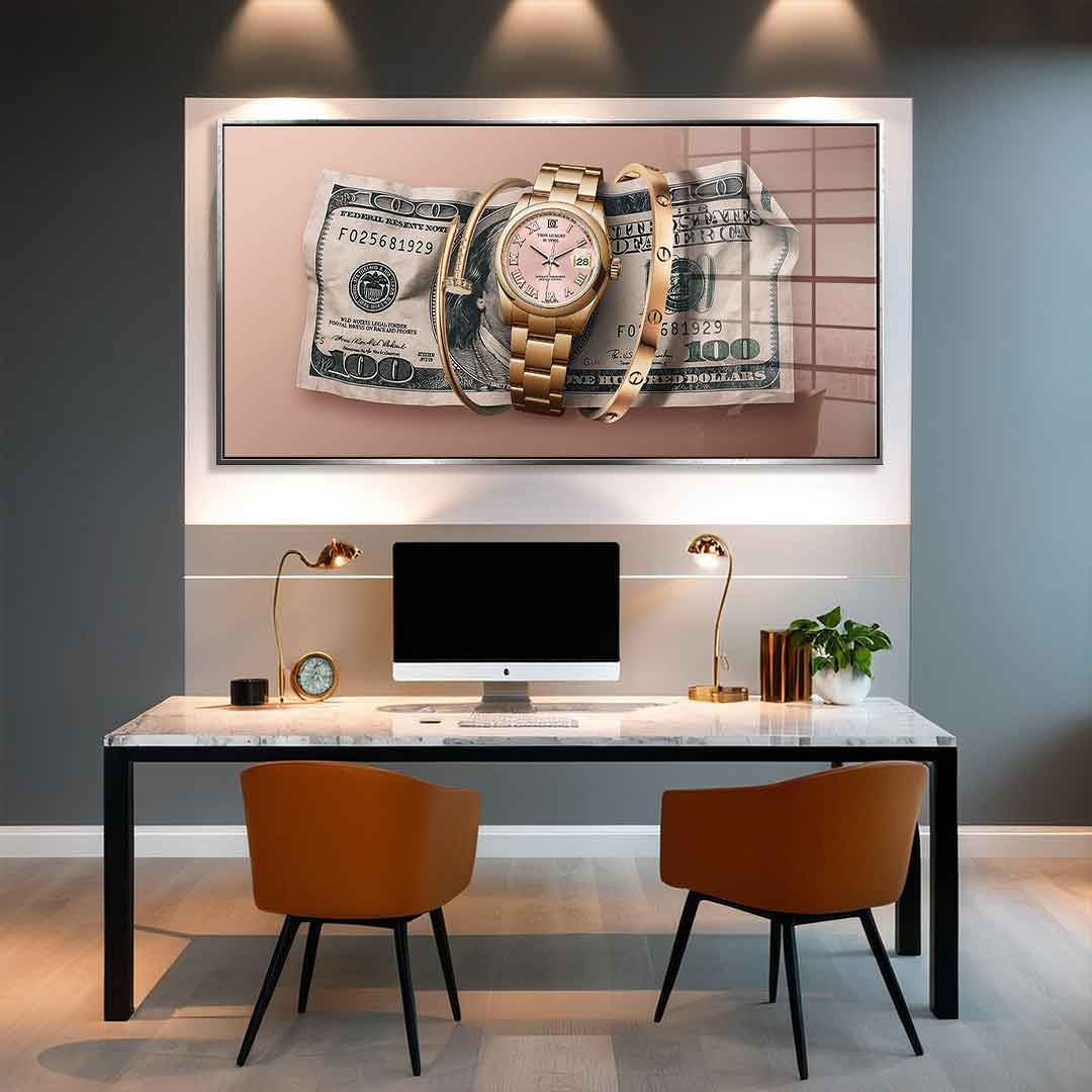True Luxury is Time - Acrylglas