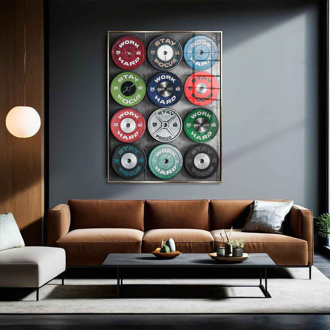 Weight for Motivation - Acrylic glass