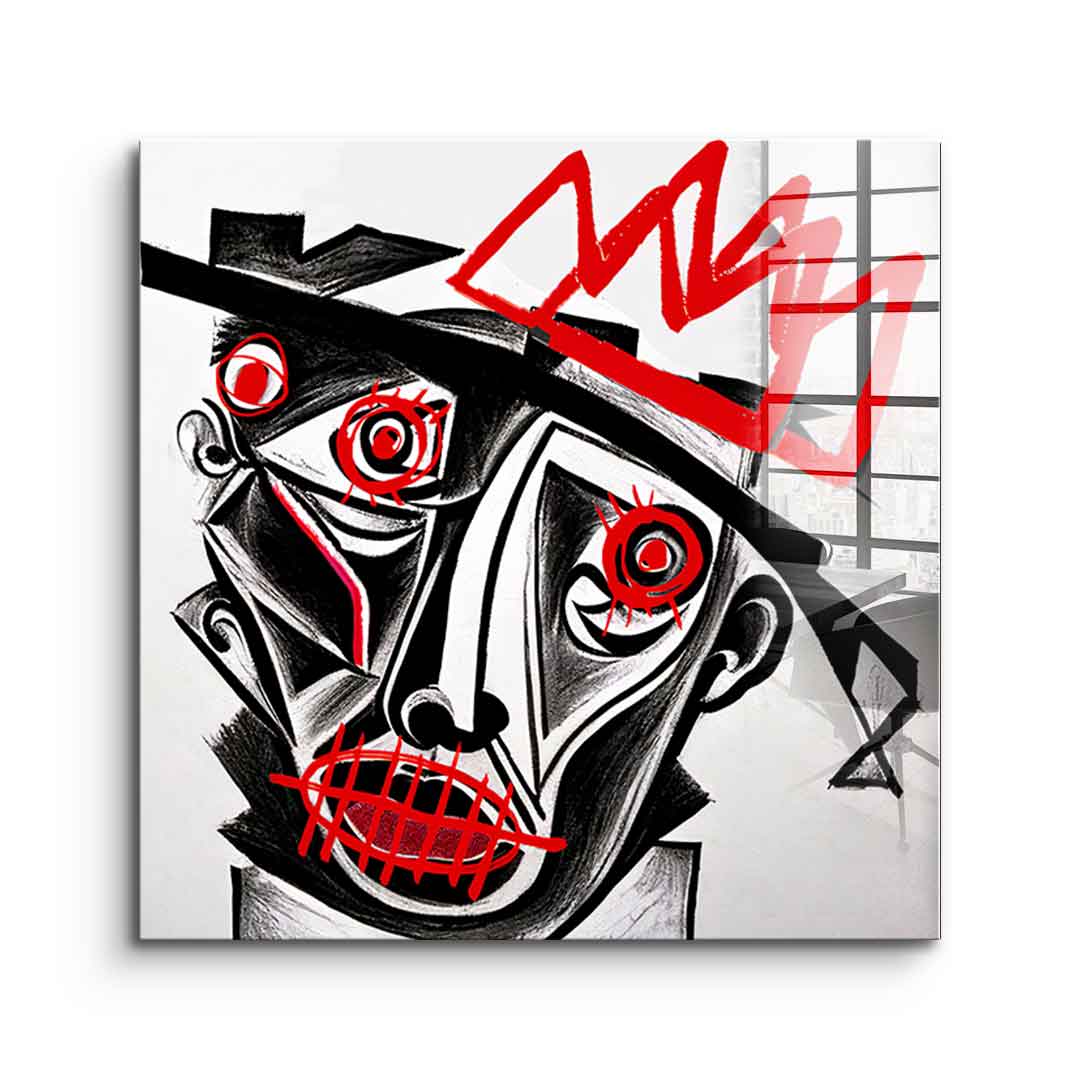 Wild Face - Acrylglas