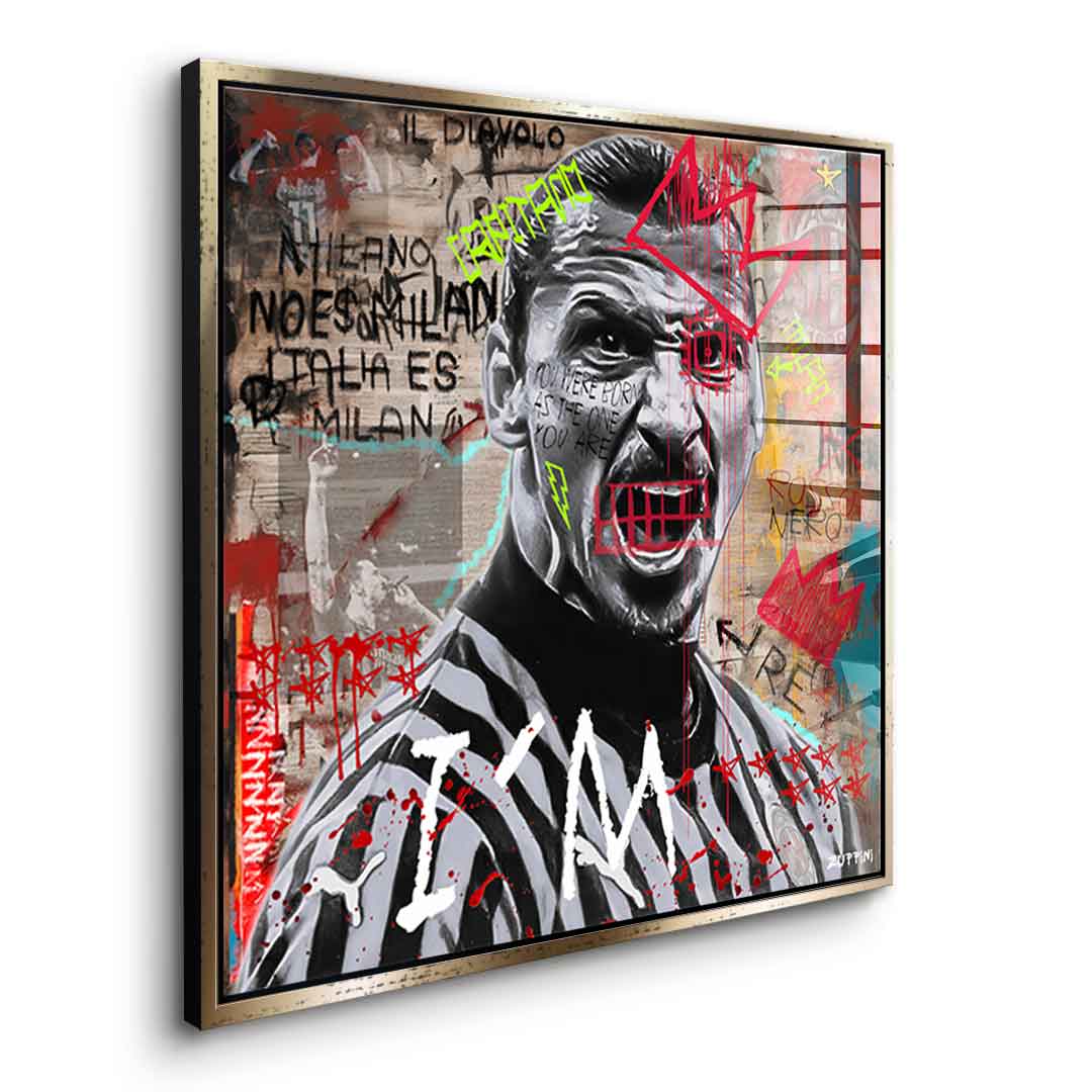 Zlatan - Acrylic glass