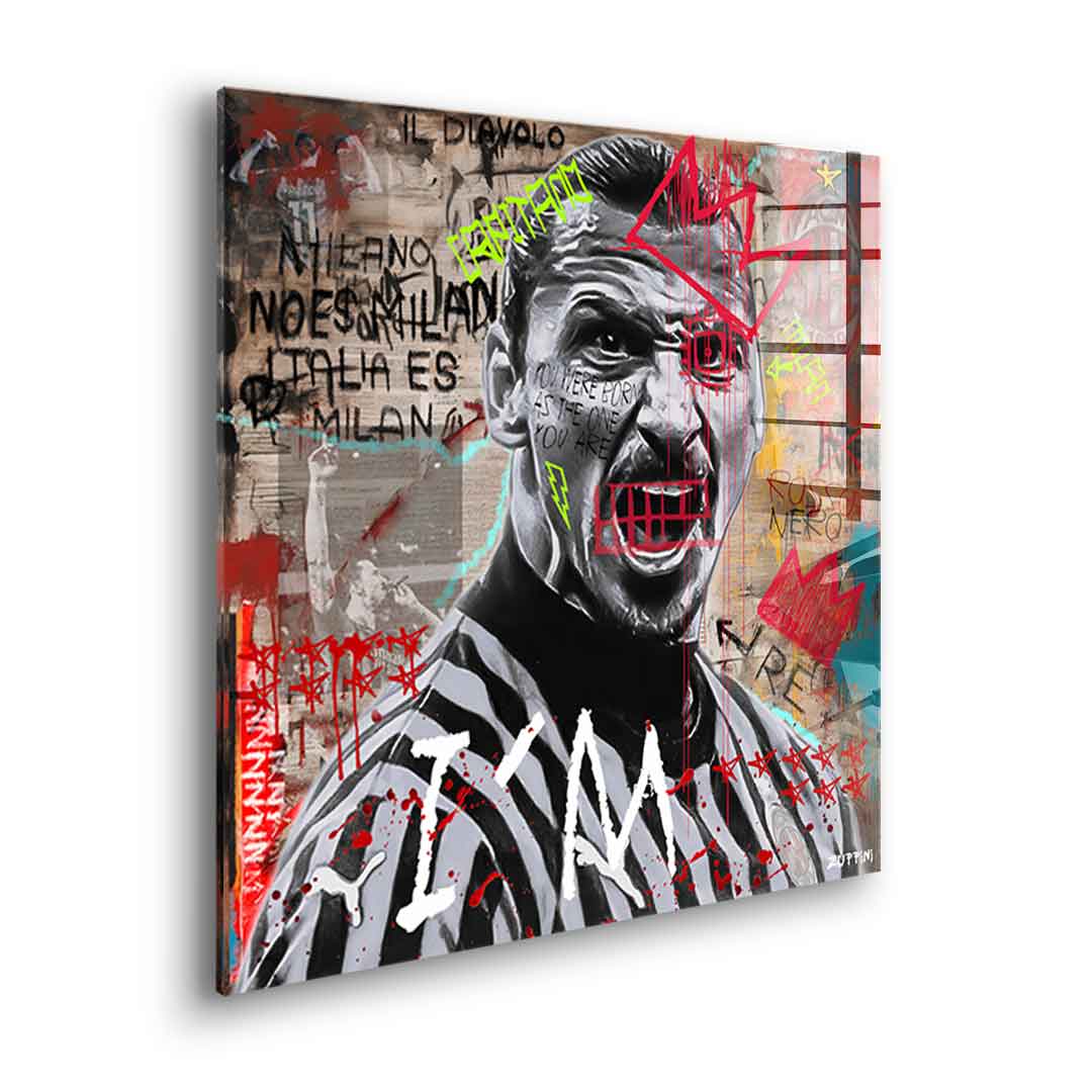 Zlatan - Acrylic glass
