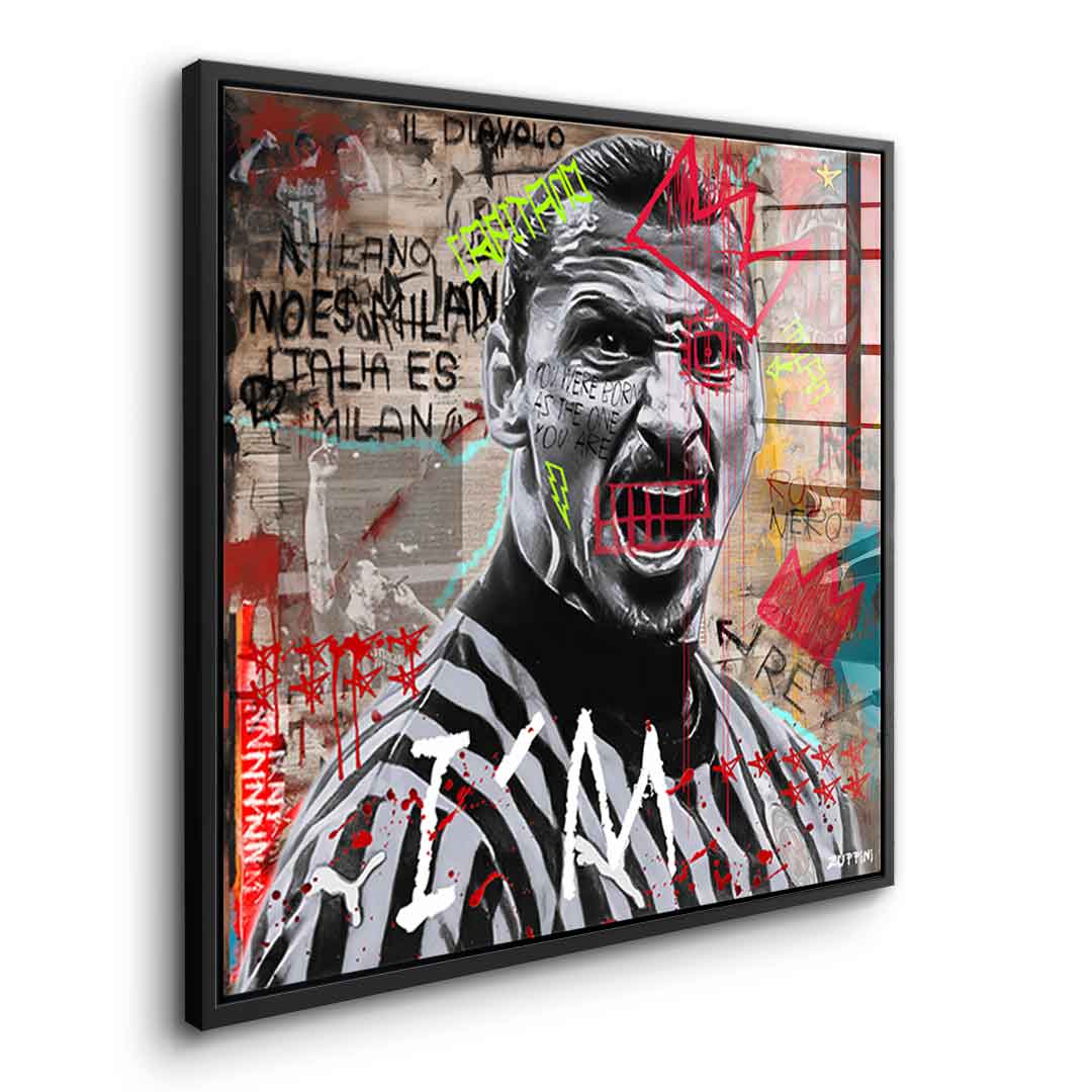 Zlatan - Acrylic glass