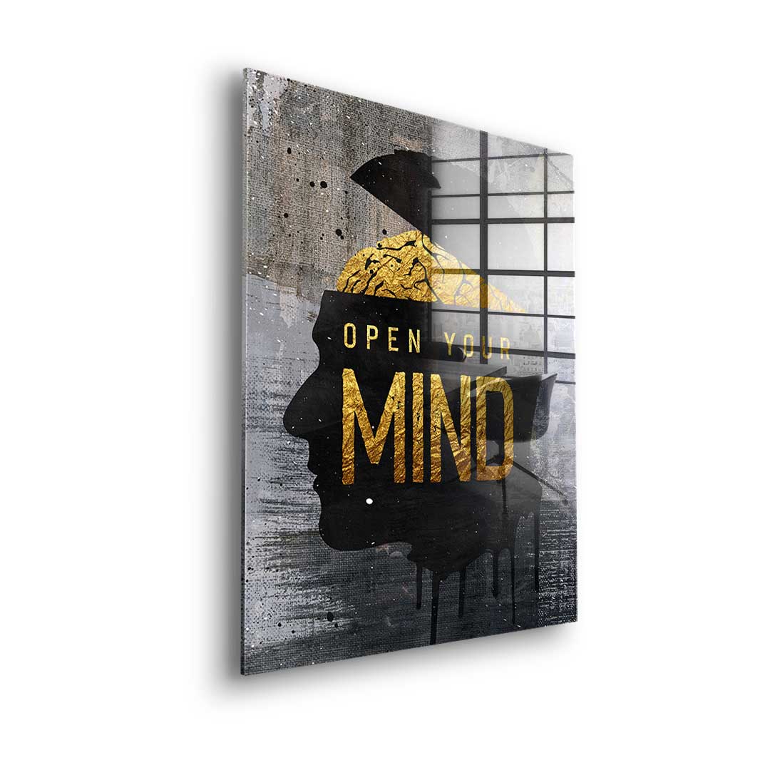 Open your Mind - Acrylglas