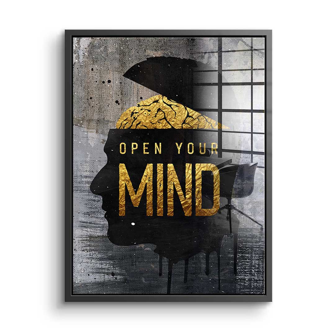 Open your Mind - Acrylglas