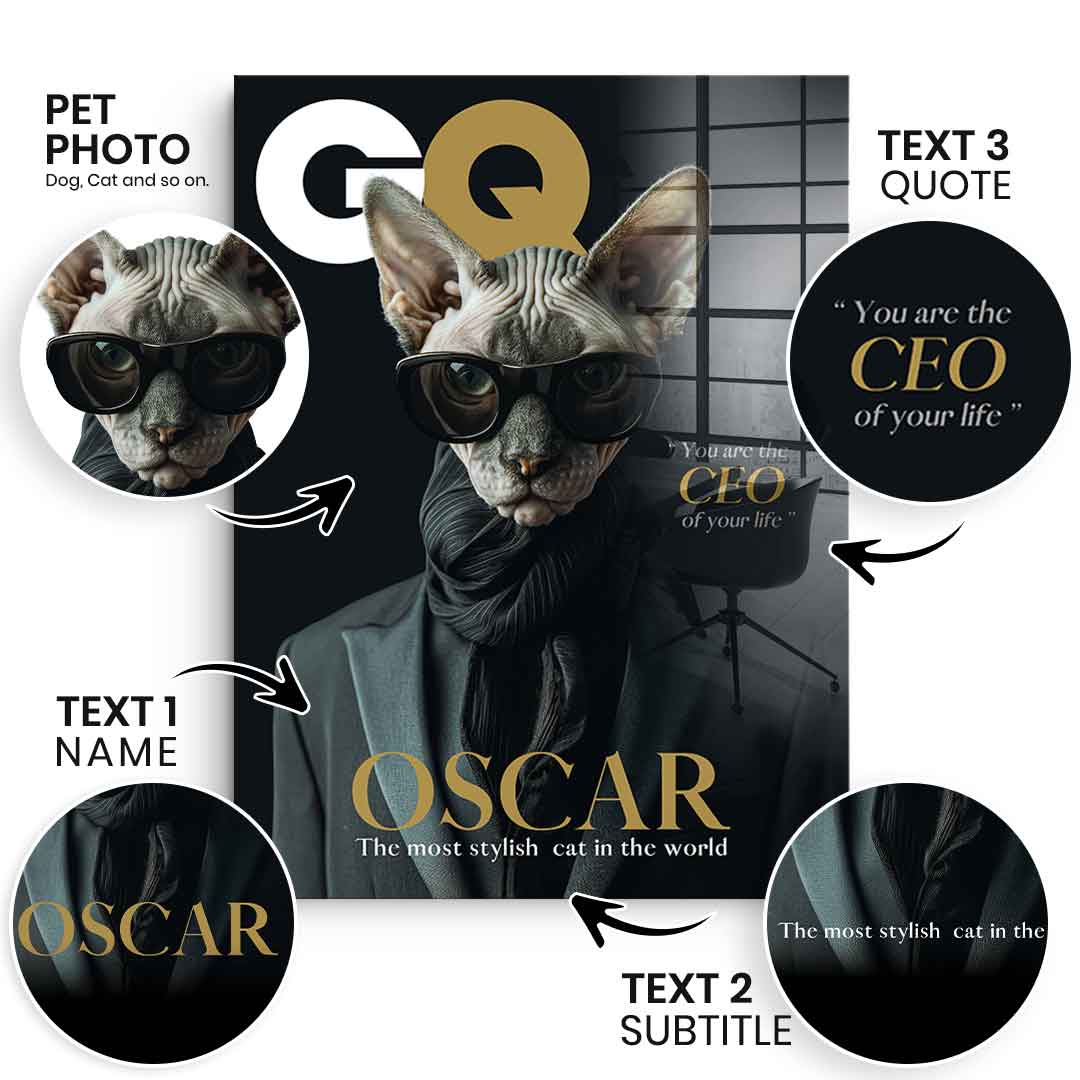 GQ customizable - Acrylic glass