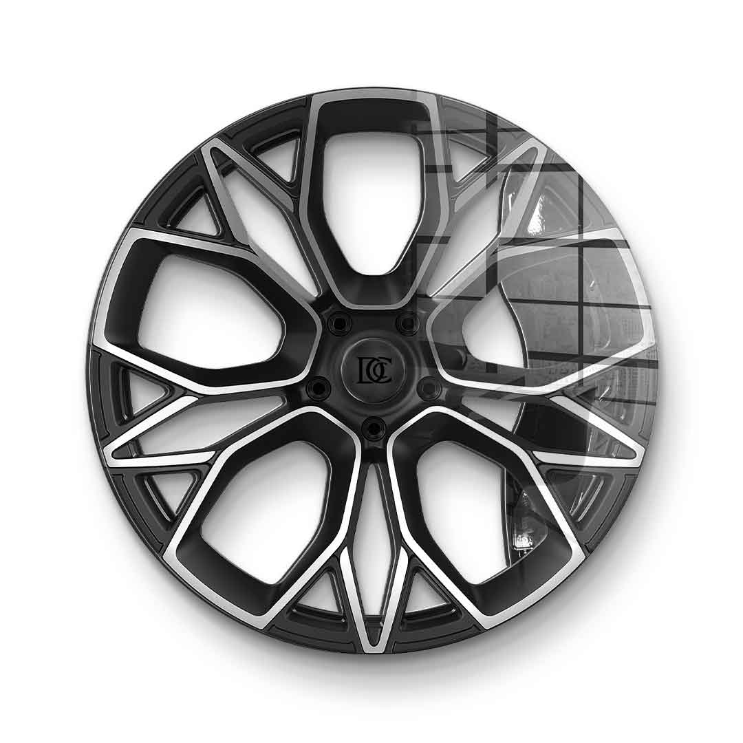 Wall sculpture Wheel 4 - acrylic glass