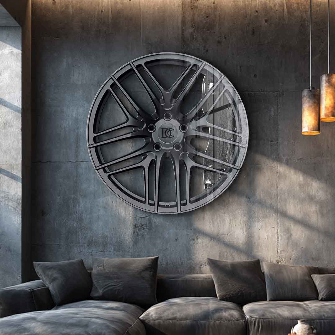 Wall sculpture Wheel 1 - Acrylic glass