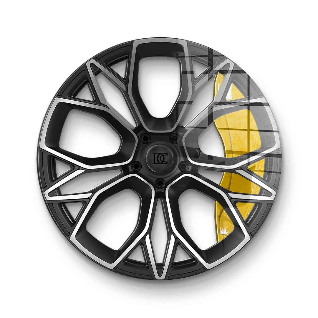 Wall sculpture Wheel 4 - acrylic glass