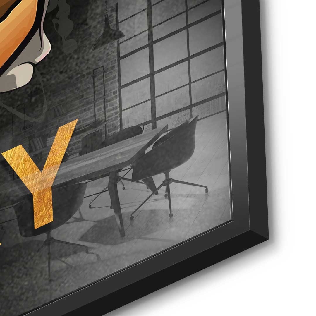 Stay Hungry 1 - Acrylglas