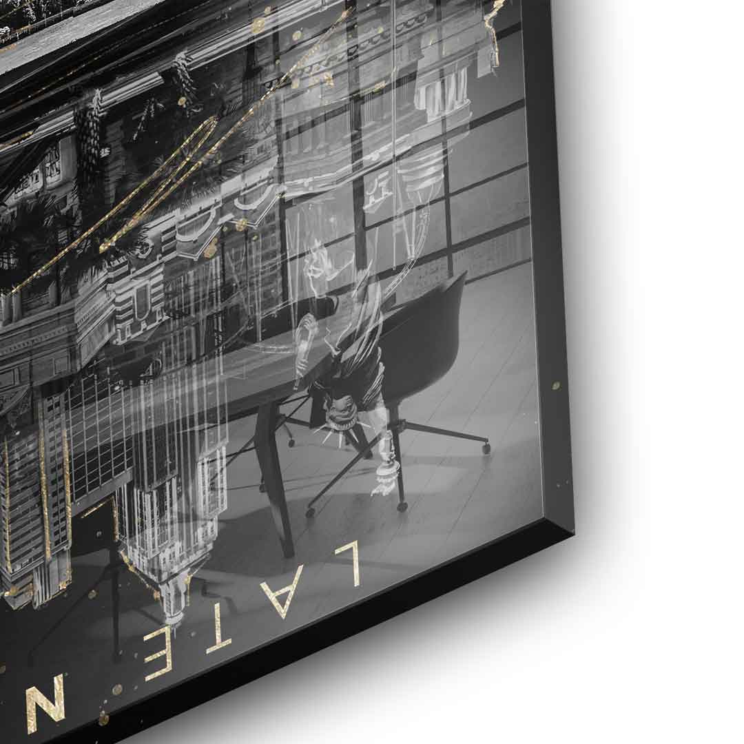 Early Morning vs Late Night - Blattgold