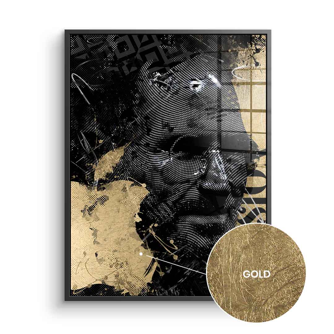 Luxury Steve - Gold Leaf