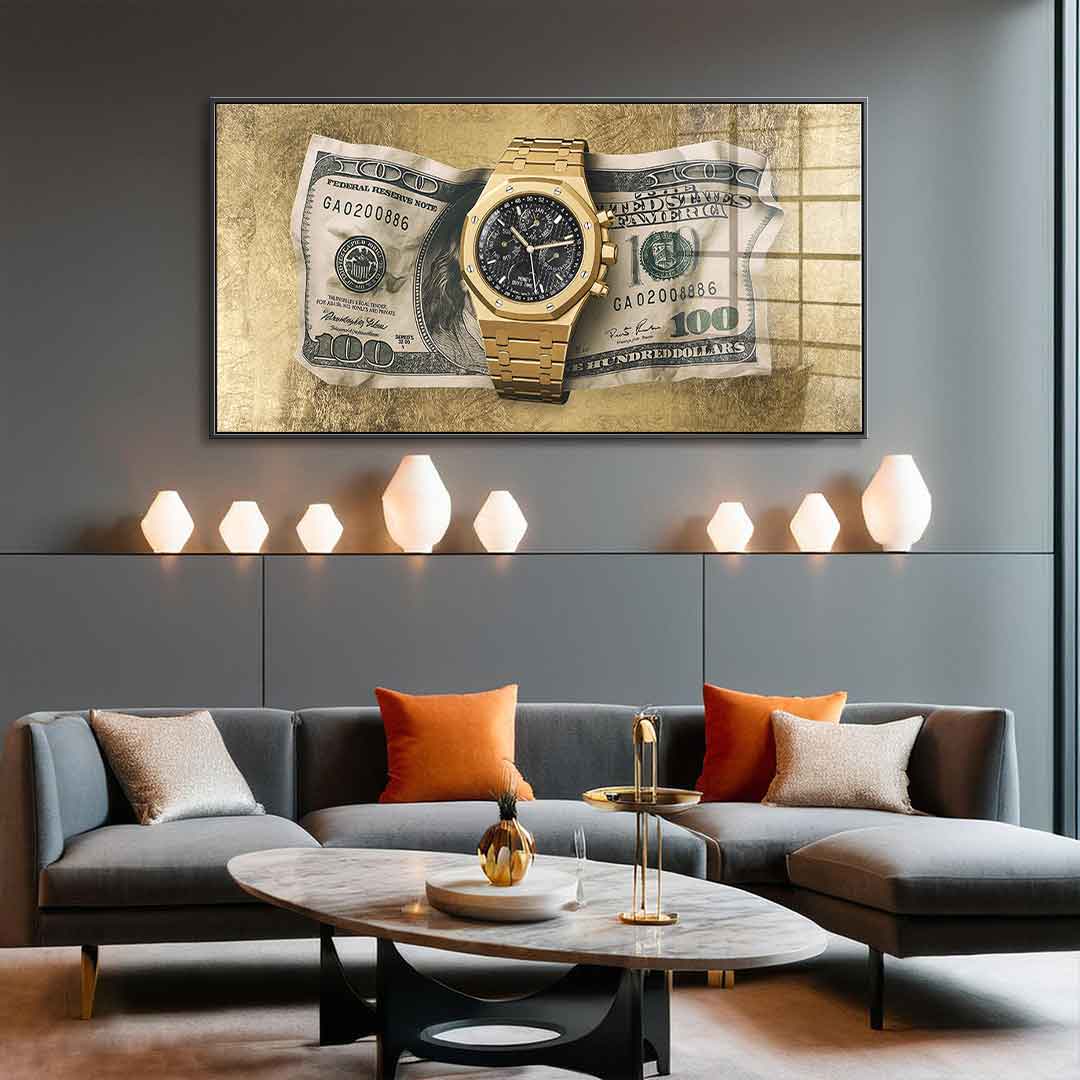 Money Buys Time - Blattgold